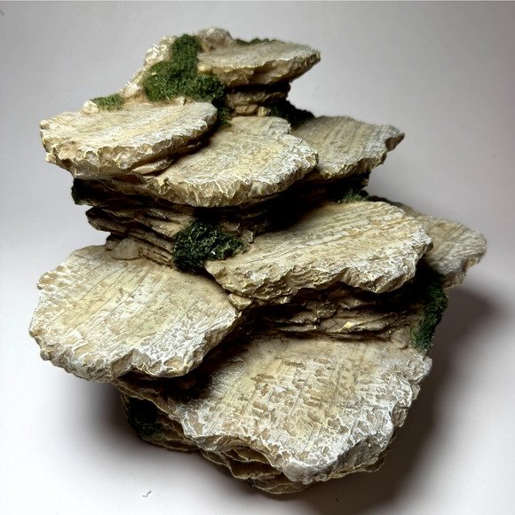 Boyds Bears Faeriessence Displayer Left Side Rock Display for Fairies In the Box - Picture 4 of 5